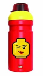 LEGO® Sticla de băut LEGO® ICONIC Girl - galben/roșu (SL40561725akcia)