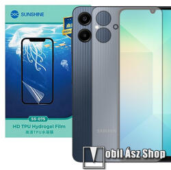 SUNSHINE SAMSUNG Galaxy A06 (SM-A065), SUNSHINE Hydrogel TPU hátlapvédő fólia, 1db, Ultra Clear (SUNS305414)