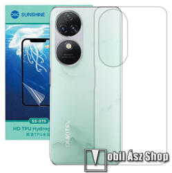 SUNSHINE Oukitel C38, SUNSHINE Hydrogel TPU hátlapvédő fólia, 1db, Ultra Clear (SUNS305276)