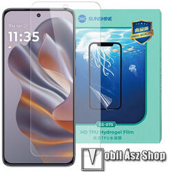 SUNSHINE Motorola Edge 50 Neo 5G, SUNSHINE Hydrogel TPU képernyővédő fólia, Ultra Clear, ÖNREGENERÁLÓ! , 1db, TOKBARÁT (SUNS305256)