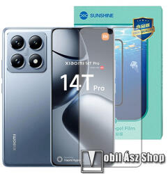 SUNSHINE Xiaomi 14T Pro, SUNSHINE Hydrogel TPU képernyővédő fólia, Ultra Clear, ÖNREGENERÁLÓ! , 1db, a teljes képernyőt védi (SUNS305486)