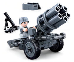 Sluban Army építőkészlet WW2 M38-B0680A rakétavető 84 db (M38-B0680A)