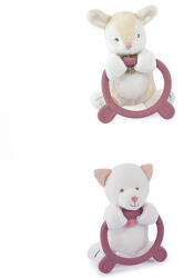 Doudou et Compagnie Paris Doudou Plüss játék rágókával HOULAHOP 1 db cica (DC4030-1-KOCKA)