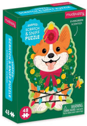 Mudpuppy illatos puzzle Corgi kutya 48 db (CHB7905)