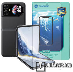 SUNSHINE Blackview Hero 10, SUNSHINE Hydrogel TPU képernyővédő fólia, Ultra Clear, ÖNREGENERÁLÓ! , 1db, Belső kijelzőre (SUNS305387)
