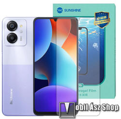 SUNSHINE Blackview Color 8, SUNSHINE Hydrogel TPU képernyővédő fólia, Ultra Clear, ÖNREGENERÁLÓ! , 1db, a teljes képernyőt védi (SUNS305379)