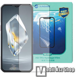 SUNSHINE Oukitel WP35, WP35 S, SUNSHINE Hydrogel TPU képernyővédő fólia, Ultra Clear, ÖNREGENERÁLÓ! , 1db (SUNS305284)