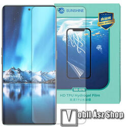 SUNSHINE Cubot X90, SUNSHINE Hydrogel TPU képernyővédő fólia, Ultra Clear, ÖNREGENERÁLÓ! , 1db, a teljes képernyőt védi (SUNS305333)