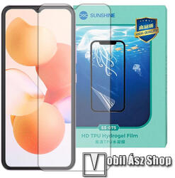 SUNSHINE Cubot A10, SUNSHINE Hydrogel TPU képernyővédő fólia, Ultra Clear, ÖNREGENERÁLÓ! , 1db, a teljes képernyőt védi (SUNS305339)