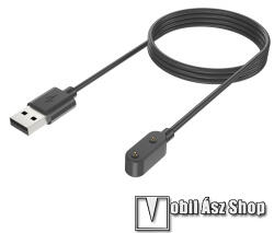 Okosóra mágneses USB töltő - 1m hosszú - FEKETE - Xplora X4 / Xplora X5 / Xplora X5 Play