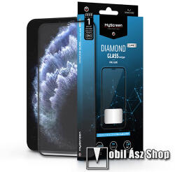 MyScreen APPLE iPhone X, iPhone XS, iPhone 11 Pro, MYSCREEN DIAMOND GLASS LITE EDGE üvegfólia, 9H, Full, Fekete