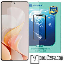 SUNSHINE Vivo S19 5G (V2364A), SUNSHINE Hydrogel TPU képernyővédő fólia, Ultra Clear, ÖNREGENERÁLÓ! , 1db, a teljes képernyőt védi (SUNS305231)