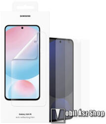 Samsung Galaxy S24 FE 5G (SM-S721), SAMSUNG képernyővédő fólia, Ultra Clear, 2db, Tükröződésmentes, Felhelyezést segítő keret, A képernyő sík részét véd, Átlátszó (EF-US721CTEGWW)