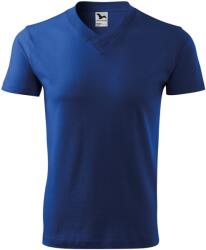 MALFINI Póló V-neck - Királykék | 2XL (1020517)