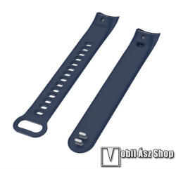  Okosóra szíj - SÖTÉTKÉK - szilikon - Huawei Honor Band 3