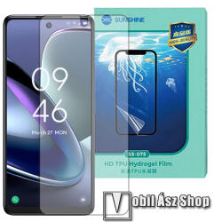 SUNSHINE TCL 50 5G, SUNSHINE Hydrogel TPU képernyővédő fólia, Ultra Clear, ÖNREGENERÁLÓ! , 1db, a teljes képernyőt védi (SUNS305583)