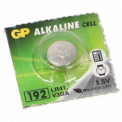 GP Batteries alkáli elem GP192 (G3) (LR41) 1 db-os bliszterben