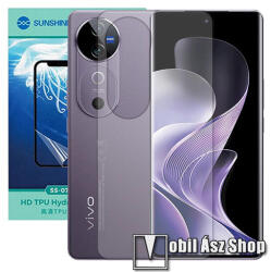 SUNSHINE Vivo V40 5G (V2348), SUNSHINE Hydrogel TPU hátlapvédő fólia, 1db, Ultra Clear (SUNS305246)