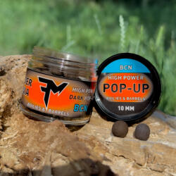 Feedermánia HIGH POWER DARK POP-UP BOILIES & BARRELS 10 MM BCN (F0967009)
