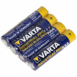 1, 5V tartós elem AAA (mikro ceruza) VARTA 4db-os zsugorfólia