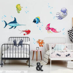 INSPIO Falmatrica babaszobába - A tenger élővilága N. 2 - 7db 25-től 68cm-ig (8586025051408)
