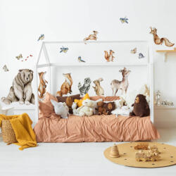 INSPIO Woodland falmatrica - Boldog erdei állatkák N. 2 (8586024155268)