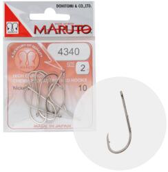 Maruto 4340-n Süllőzőző Horog 1/0 (43754-100)