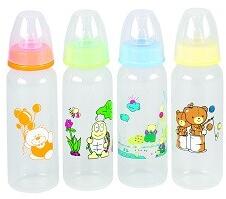1 db Baby Bruin PP cumisüveg 240 ml + Ajándék - sárga színben