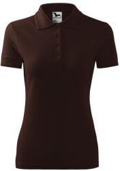 MALFINI Tricou damă Pique Polo - Cafeniu | XL (2102716)