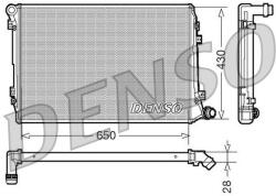 DENSO Radiator, racire motor DENSO DRM32037