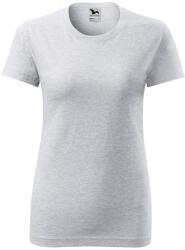 MALFINI Tricou de femei Classic New - Gri deschis prespălat | S (1330313)