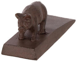 Esschert Design Öntöttvas ajtókitámasztó ék, malacos, 13 x 6 cm (LH330) - kertesotthonbolt