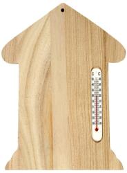  Faház hőmérővel (dekorálható dekoráció)