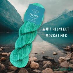 Simy's Studio Simy's Hope DK - 01 - kézzel festett zöld gyapjú fonal