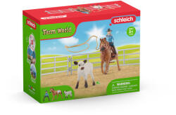 Schleich Lasszóverseny cowgirllel