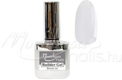 MoonbasaNails Ecsetes építő zselé 12ml #100 Clear