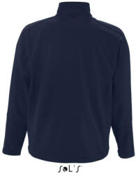 SOL'S Férfi RELAX vastag 3 rétegű softshell dzseki, SOL'S SO46600, Abyss Blue-2XL (so46600aby-2xl)