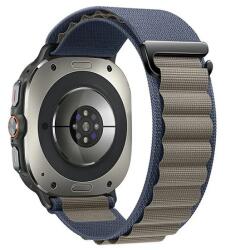 gigapack Pótszíj (egyedi méret, textil, állítható) SÖTÉTKÉK Samsung Galaxy Watch Ultra eSIM 47mm (SM-L705) (GP-163525)