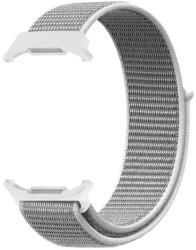 gigapack Pótszíj (egyedi méret, nylon, tépőzáras, légáteresztő) VILÁGOSSZÜRKE Samsung Galaxy Watch Ultra eSIM 47mm (SM-L705) (GP-163487)