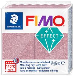 FIMO Effect süthető gyurma, 57 g - csillámos rózsa arany (8010-212)