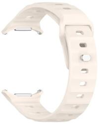 gigapack Pótszíj (egyedi méret, szilikon, légáteresztő, 3D) BÉZS Samsung Galaxy Watch Ultra eSIM 47mm (SM-L705) (GP-163498)