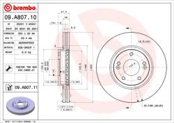 BREMBO Bre-09. A807.11 (09.a807.11)