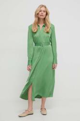 HUGO BOSS ruha zöld, midi, oversize - zöld 40