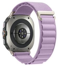 gigapack Pótszíj (egyedi méret, textil, állítható) LILA Samsung Galaxy Watch Ultra eSIM 47mm (SM-L705) (GP-163522)