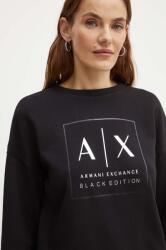 Giorgio Armani felső fekete, női, nyomott mintás, XW000006 AF10172 - fekete L