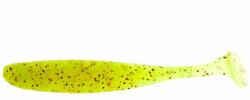 KEITECH Shad KEITECH Easy Shiner 7.6cm, Chartreuse Red Flake PAL01, 10buc/plic (4560262596841)