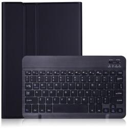Gigapack Tok álló, bőr hatású (FLIP, bluetooth billentyűzet, asztali tartó funkció, QWERTY, angol nyelvű) FEKETE Samsung Galaxy Tab A7 10.4 (2020) WIFI SM-T500, Samsung Galaxy Tab A7 10.4 (2020) LTE S (GP-1010