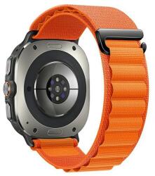 gigapack Pótszíj (egyedi méret, textil, állítható) NARANCSSÁRGA Samsung Galaxy Watch Ultra eSIM 47mm (SM-L705) (GP-163523)