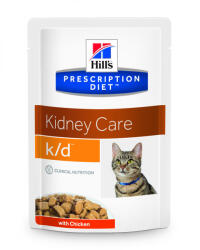 Hill's Hrana umeda dieta pentru pisici Hills K D Feline cu pui - plic 85g - vetpet-shop - 92,14 RON