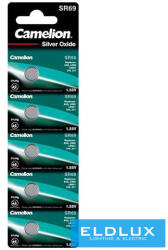 Camelion ezüst-oxid gombelem 1.55V SR69W/G6/371-BP5 (SR69-BP5)